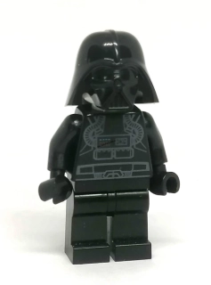 LH5791 LEGO HRANÁ MINIFIGURKA STAR WARS DARTH VADER BÍLÁ HLAVA BEZ POTISKU