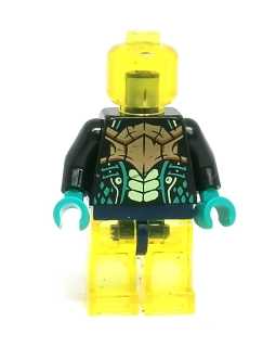 LH5798 LEGO HRANÁ MINIFIGURKA NINJAGO PRŮHLEDNÉ NOHY A HLAVA ŽLUTÁ