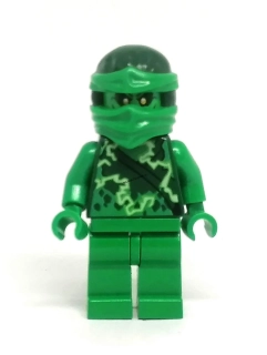 LH5800 LEGO HRANÁ MINIFIGURKA NINJAGO ZELENÁ