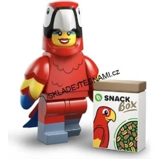 LN2717 LEGO NOVÁ MINIFIGURKA 28. SÉRIE PAPOUŠEK