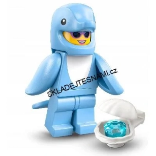 LN2718 LEGO NOVÁ MINIFIGURKA 28. SÉRIE DELFÍN