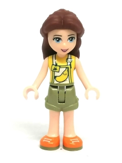 LN2720 LEGO NOVÁ MINIFIGURKA FRIENDS DÍVKA KHAKI KALHOTY