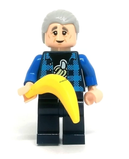 LH5808 LEGO HRANÁ MINIFIGURKA MUŽ MILOVNÍK BANÁNŮ