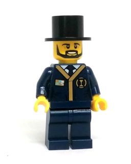 LH5827 LEGO HRANÁ MINIFIGURKA MUŽ V CYLINDRU