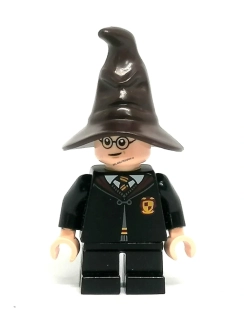 LH5830 LEGO HRANÁ MINIFIGURKA HARRY POTTER V MOUDRÉM KLOBOUKU