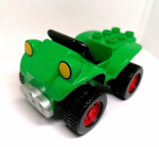 H603 DUPLO HRANÁ ZELENÁ ČTYŘKOLKA