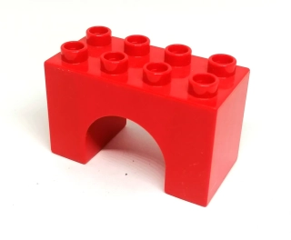 H616 DUPLO HRANÝ ČERVENÝ STOLEČEK OBLOUK