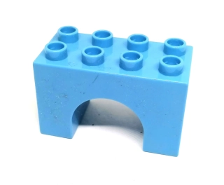 H617 DUPLO HRANÝ MODRÝ STOLEČEK OBLOUK
