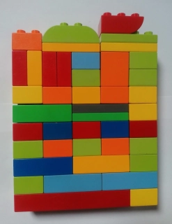 BALÍČEK DH105 - HRANÉ DUPLO KOSTKY 330 GRAMŮ MIX BARVIČEK