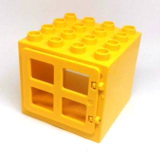 H661 DUPLO HRANÉ OKNO ŽLUTÉ ŽLUTÁ OKENICE
