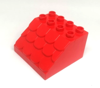 H665 DUPLO HRANÉ STŘECHA ČERVENÁ 4X4 NOPKY