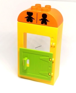 H680 DUPLO HRANÁ KADIBUDKA TOALETA (BEZ WC)