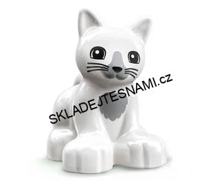 H794 DUPLO HRANÁ KOČKA BÍLÁ