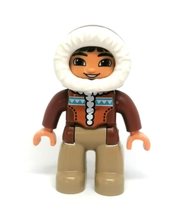 N1235 DUPLO NOVÝ DÍL FIGURKA ESKYMÁK