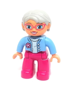 N1236 DUPLO NOVÝ DÍL FIGURKA BABIČKA