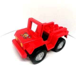 H861 DUPLO HRANÁ HASIČSKÁ ČTYŘKOLKA 