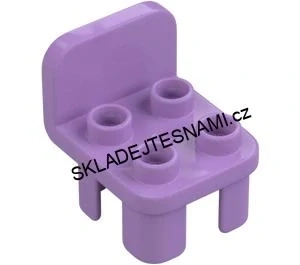 H864 DUPLO HRANÁ ŽIDLIČKA FIALOVÁ