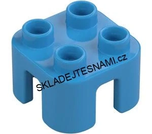 H867 DUPLO HRANÁ STOLIČKA TYRKYSOVÁ