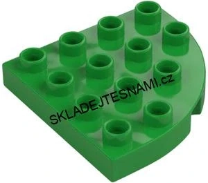 H899 DUPLO HRANÁ ČTVRTDESTIČKA ZELENÁ