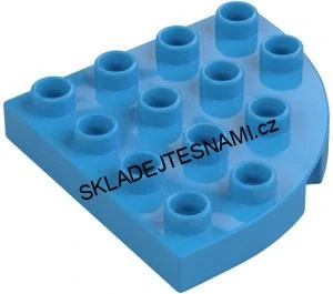 H904 DUPLO HRANÁ ČTVRTDESTIČKA TYRKYSOVÁ