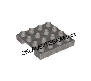 H920 DUPLO HRANÁ PALETA 4X4 STŘÍBRNÁ