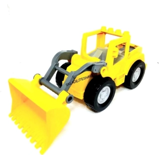 H925 DUPLO HRANÉ VELKÝ ŽLUTÝ BAGR  NAKLADAČ