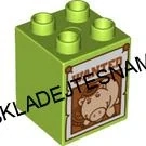 H977 DUPLO HRANÁ KOSTIČKA 2X2 TOY STORY WANTED