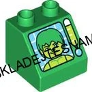 H1018 DUPLO HRANÁ KOSTIČKA ZKOSENÁ HULK