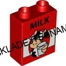 H1050 DUPLO HRANÉ KOSTKA POTISK MLÉKO