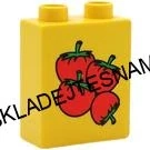 H1056 DUPLO HRANÉ KOSTKA ŽLUTÁ VYSOKÁ RAJČE