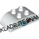 H1072 DUPLO HRANÁ KOSTIČKA OBLOUK BÍLÝ LETIŠTĚ