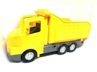 H1095 DUPLO HRANÉ AUTÍČKO VELKÝ ŽLUTÝ NÁKLAĎÁK S KORBOU