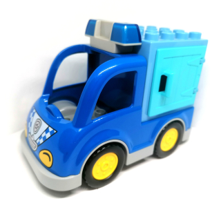 H1103 DUPLO HRANÉ AUTÍČKO POLICEJNÍ DODÁVKA