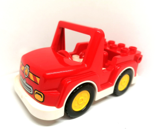 H1104 DUPLO HRANÉ AUTÍČKO ČERVENÝ DŽÍP