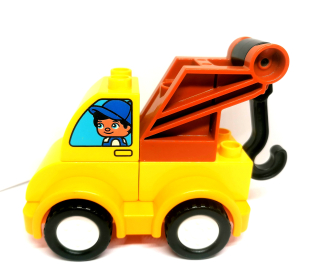 H1112 DUPLO HRANÉ AUTÍČKO MINI ŽLUTÁ ODTAHOVKA