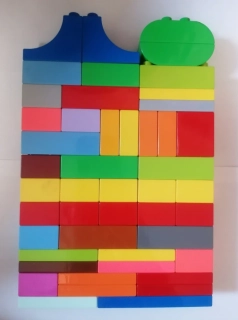 BALÍČEK DH120-HRANÉ DUPLO KOSTKY 400 GRAMŮ