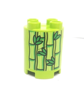 H1185 DUPLO HRANÁ KOSTKA S POTISKEM VÁLEC ZELENÝ BAMBUS