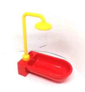 H1202 DUPLO HRANÁ VANA ČERVENÁ SE SPRCHOU