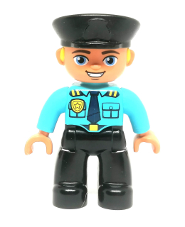 H1214 DUPLO HRANÁ FIGURKA MUŽ PRACOVNÍK POLICIE