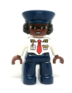 H1217 DUPLO HRANÁ FIGURKA MUŽ PRACOVNÍK LETIŠTĚ PILOT