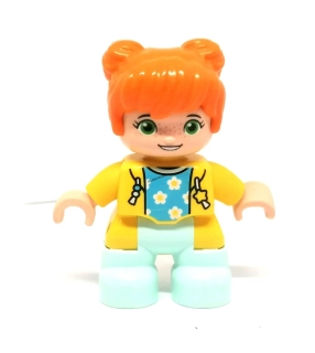 H1269 DUPLO HRANÁ FIGURKA HOLČIČKA ORANŽOVÉ VLASY
