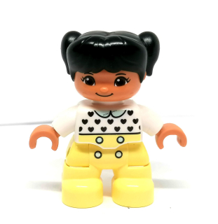 H1279 DUPLO HRANÁ FIGURKA HOLČIČKA VE ŽLUTÉM