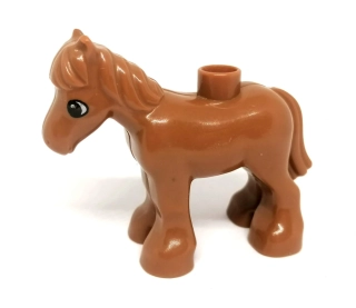 H1292 DUPLO HRANÝ KŮŇ MALÝ PONÍK HNĚDÝ