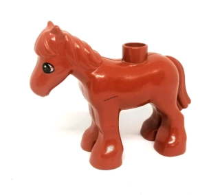 H1295 DUPLO HRANÝ KŮŇ MALÝ PONÍK REZAVÝ