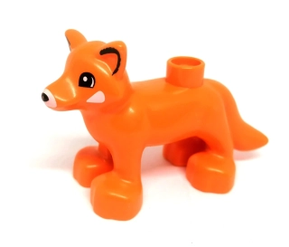 H1297 DUPLO HRANÁ LIŠKA REZAVÁ ORANŽOVÁ