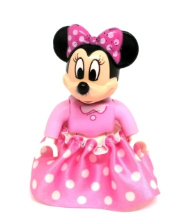 H1314 DUPLO HRANÁ FIGURKA DISNEY MINIE S RŮŽOVOU PUNTÍKOVANOU SUKNÍ
