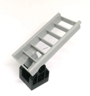 H1345 DUPLO HRANÝ ŽEBŘÍK ŠEDÝ