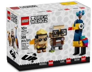40752 LEGO BRICK HEADZ CARL, RUSSELL A KEVIN