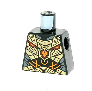X557 LEGO HRANÝ DÍL TRUP BEZ PAŽÍ