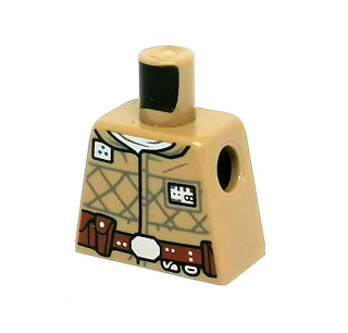 X559 LEGO HRANÝ DÍL TRUP BEZ PAŽÍ